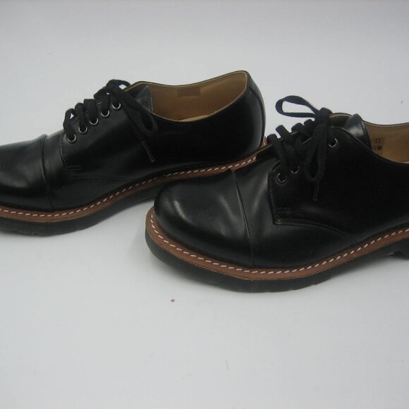 Dr. Martens Leigh Black 5-Eye Oxford Toe Cap Men’s Size US 7 -    Women\'s US 8